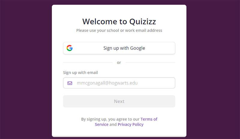 Arahan untuk menggunakan Quizizz - Alat untuk menyokong ujian penilaian