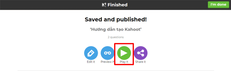 Kahoot 用戶手冊！ 創建有趣的測驗