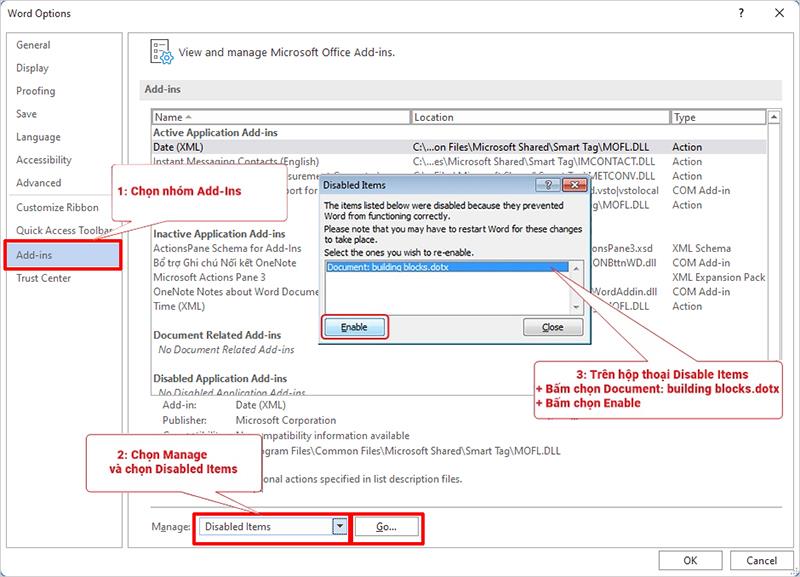 Fix the error of not being able to type page numbers in Microsoft Word