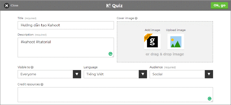 Kahoot User Guide!  create fun quiz
