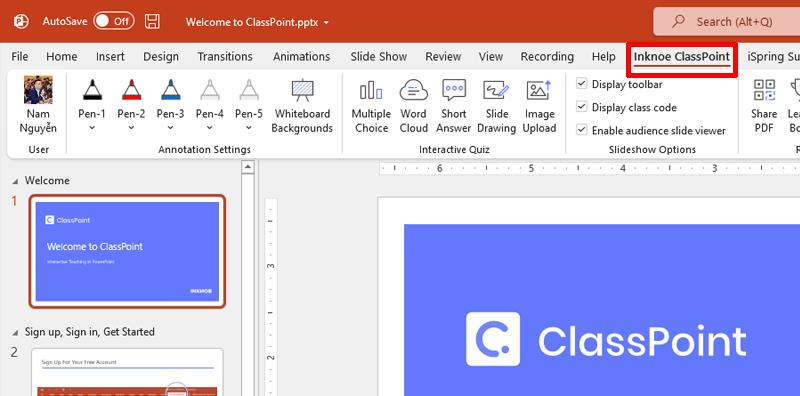 คำแนะนำการใช้ Classpoint ด้วย 6 ขั้นตอนง่ายๆ