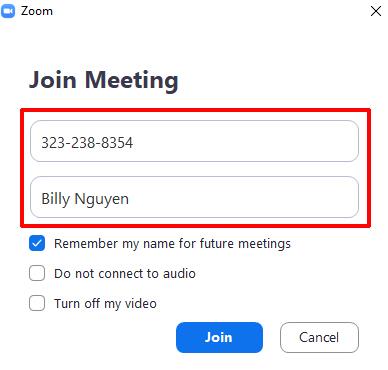 Instructions for using ZOOM for students