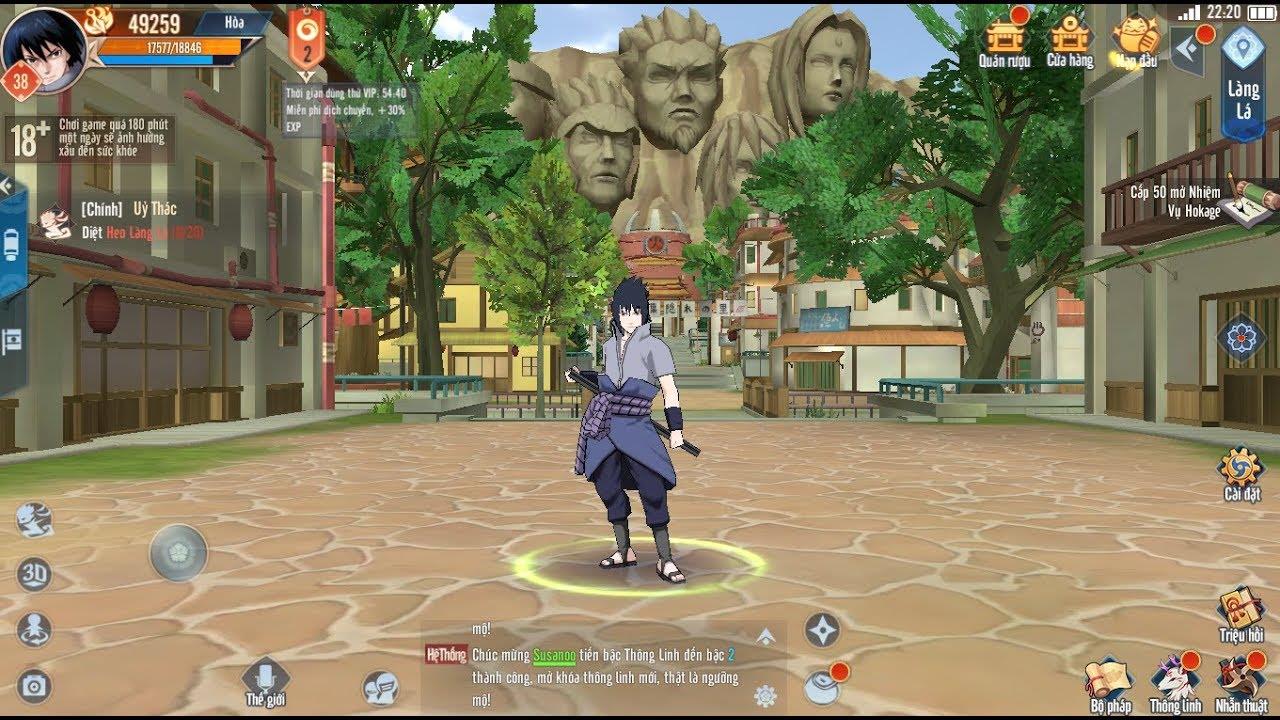 Top 10 Brand New, Game Mobile Naruto Paling Menarik Saat Ini