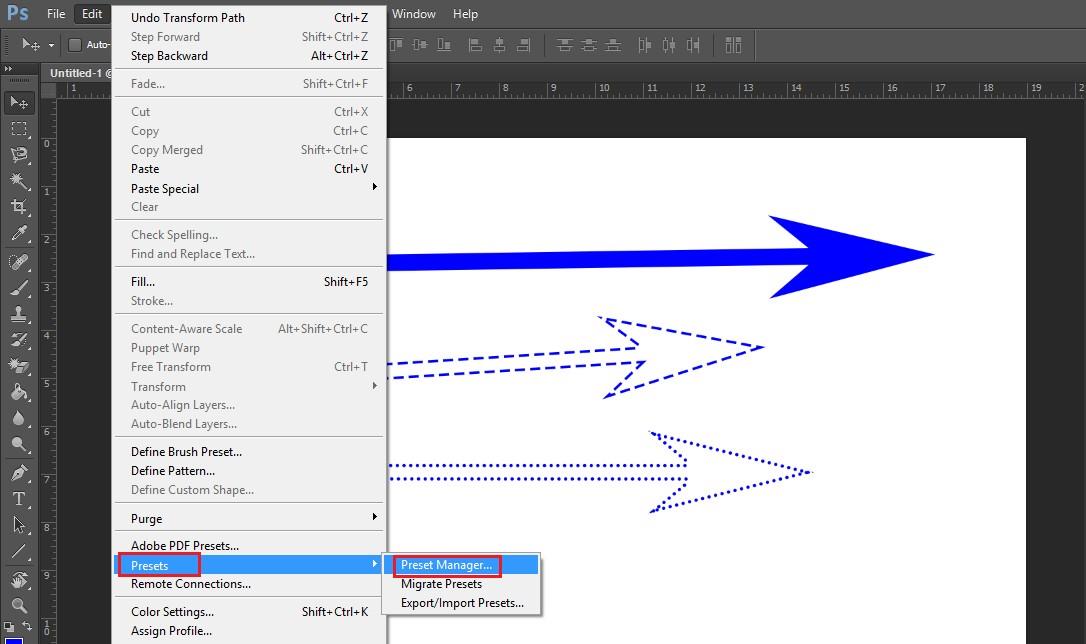 How To Draw Arrows In Photoshop With 3 Simple Tools