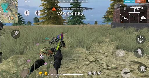 How to Play Simple Free Fire Game, Accurately Aiming Enemy