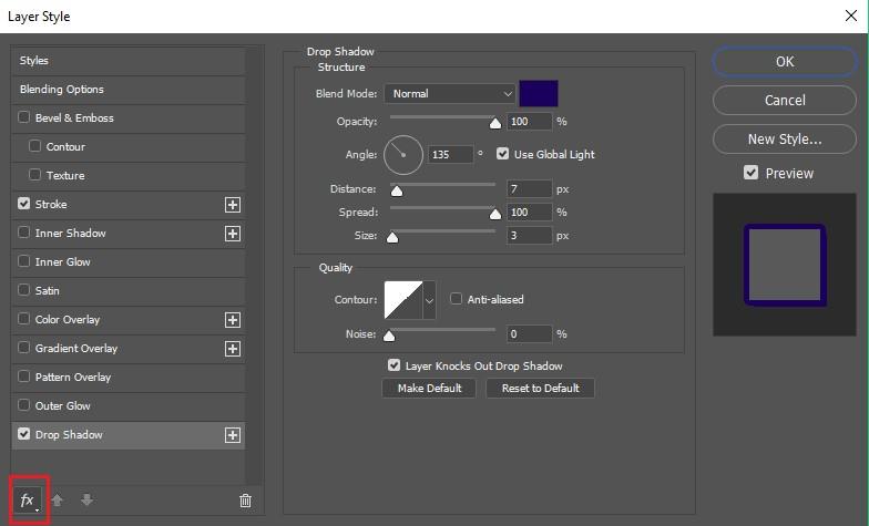 Créer des ombres de texte dans Photoshop avec deux styles simples