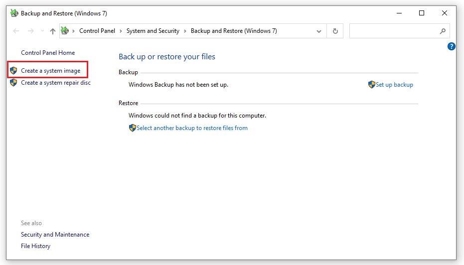 Instructions for backing up and restoring Windows 10 computer data