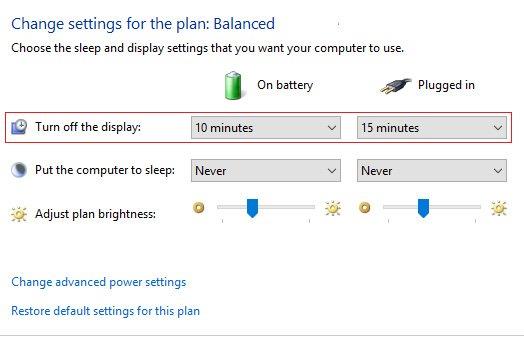 Comment changer le délai de verrouillage de l'écran dans Windows 10