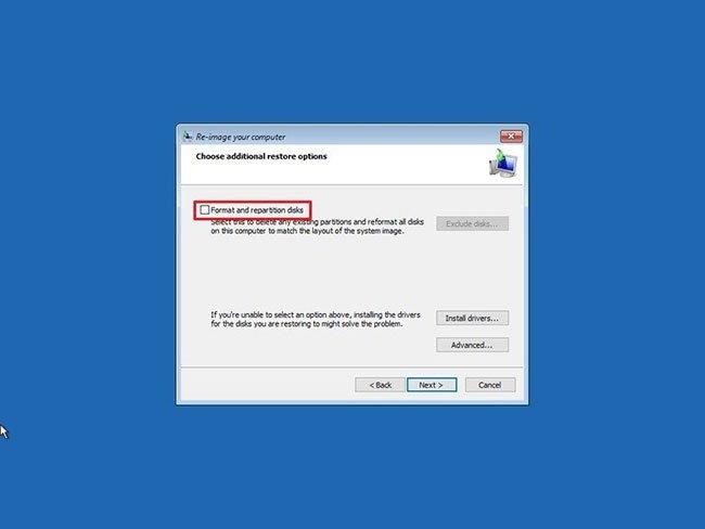 Instructions for backing up and restoring Windows 10 computer data