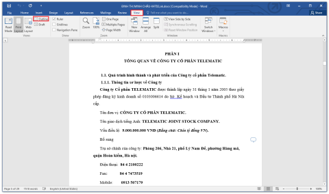 Instructions to Create Table of Contents In Word Anyone Can Do It
