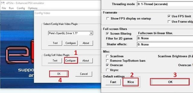 Instructions pour jouer à l'émulateur PS1 sur PC