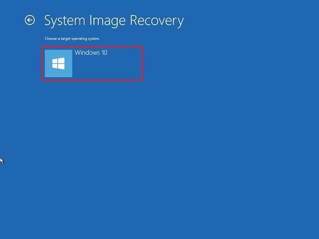 Instructions for backing up and restoring Windows 10 computer data