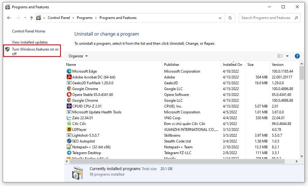 Instructies voor het downloaden van .Net Framework en het installeren op uw computer